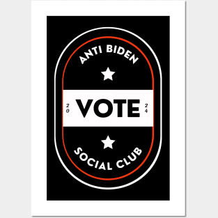 Anti Biden Social Club Posters and Art